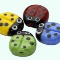 Lampwork Ladybug